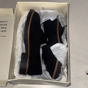 NWT - Anne Klein - Black Loafers - Size 7W